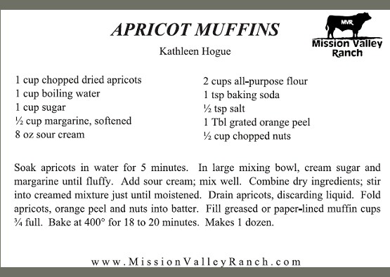 Apricot Muffins