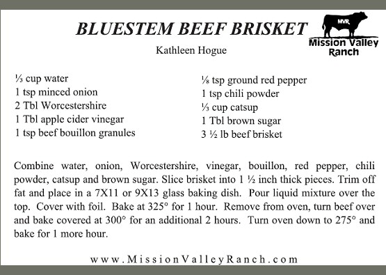 Bluestem Beef Brisket